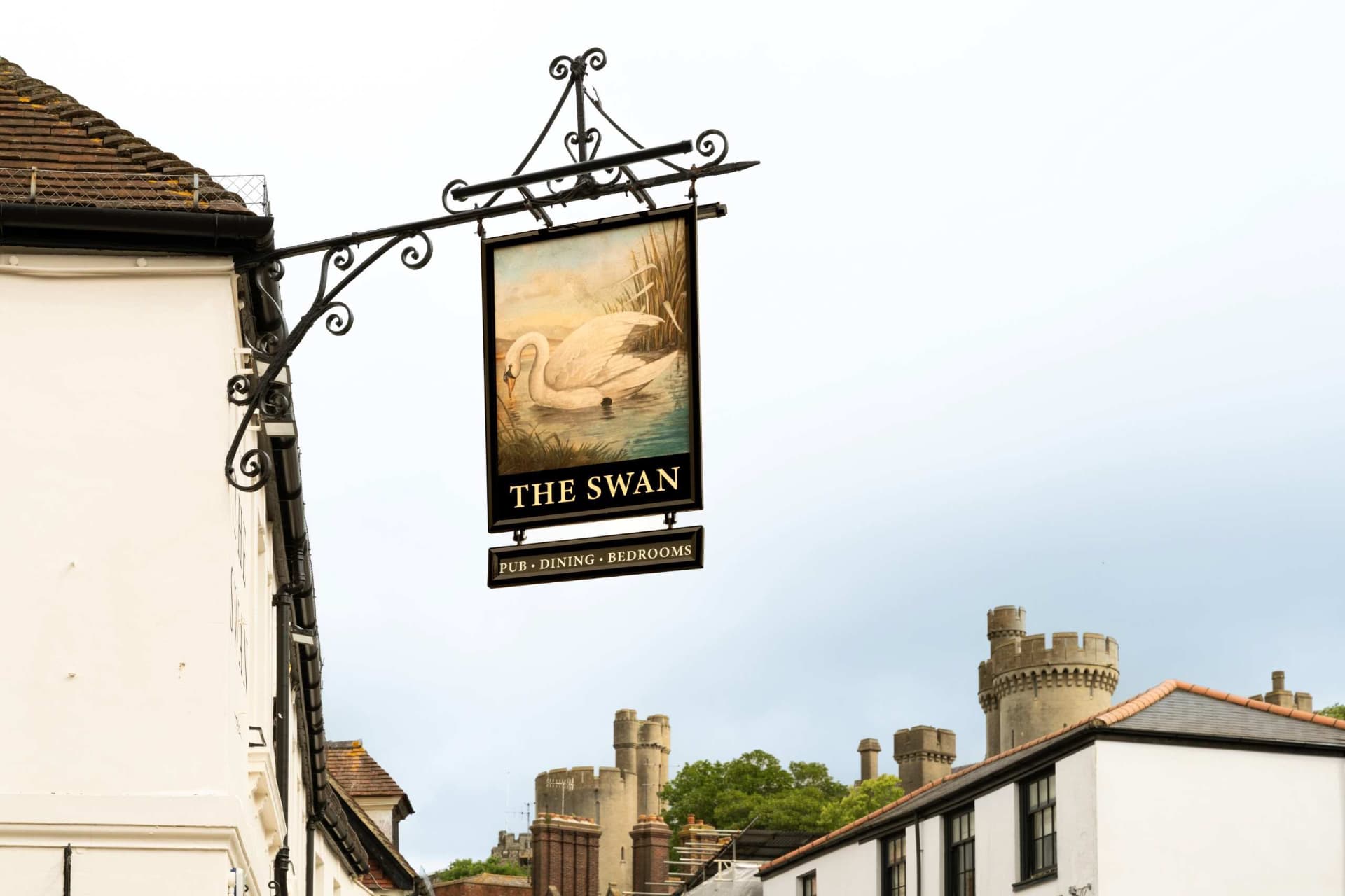 Exterior Signage of Swan Arundel